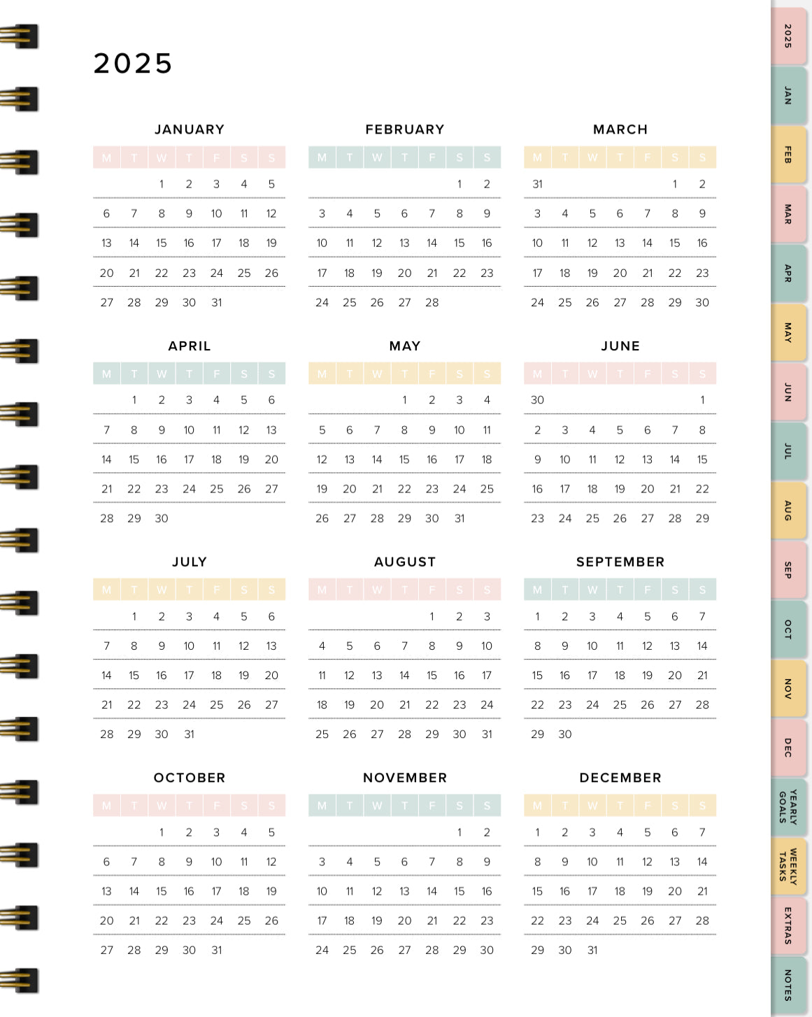 2025 Digital Planner