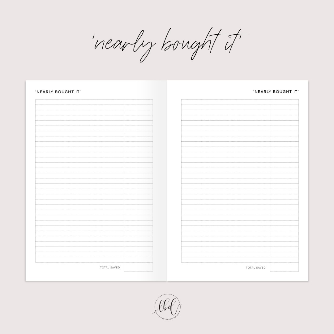 BUDGET PLANNER OCEAN (PREORDER)