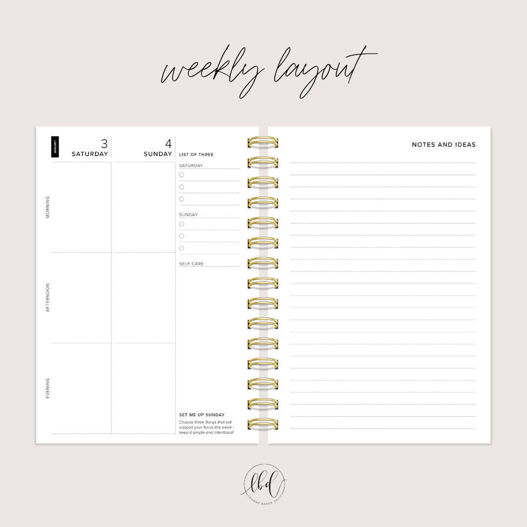 WEEKLY SIGNATURE INK (PREORDER)