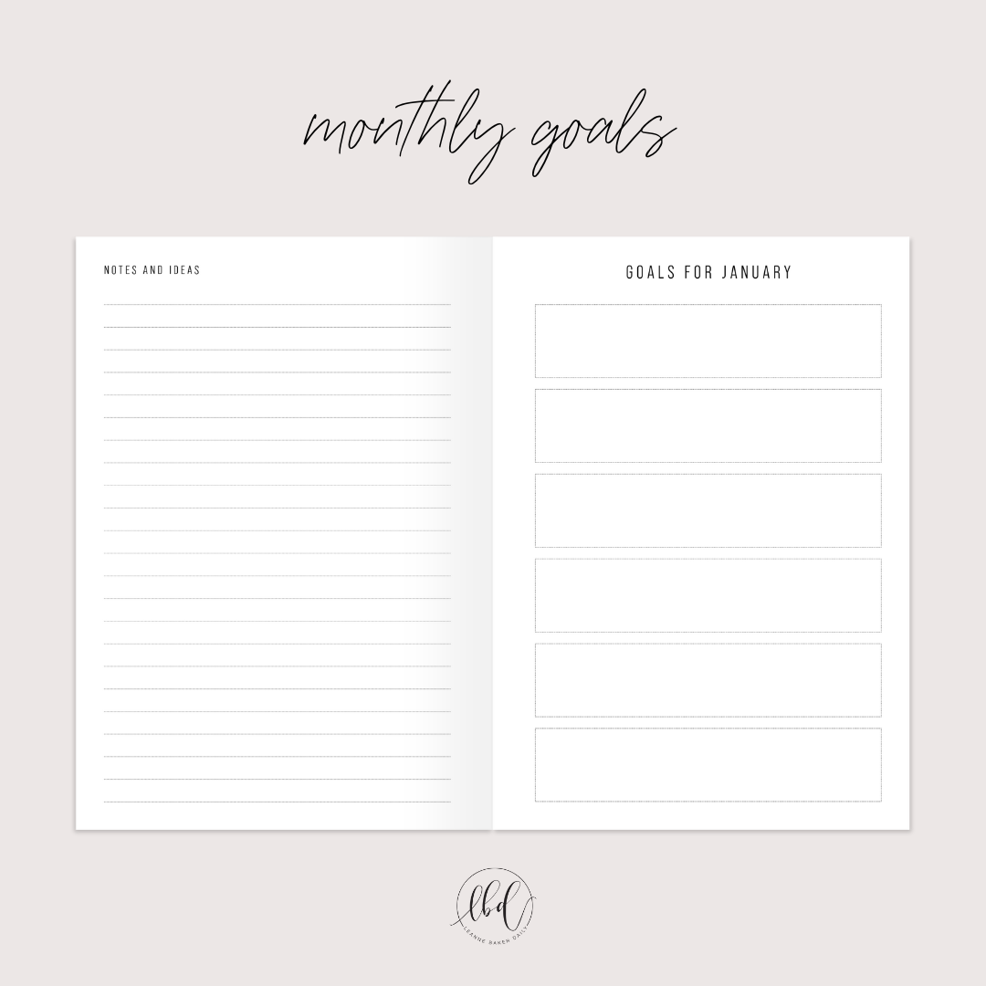 Slimline Planner - Midnight (Preorder)
