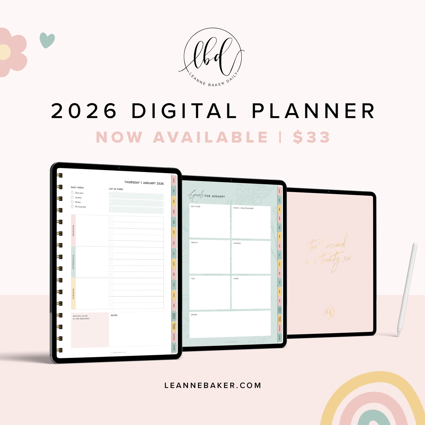 2026 Digital Planner