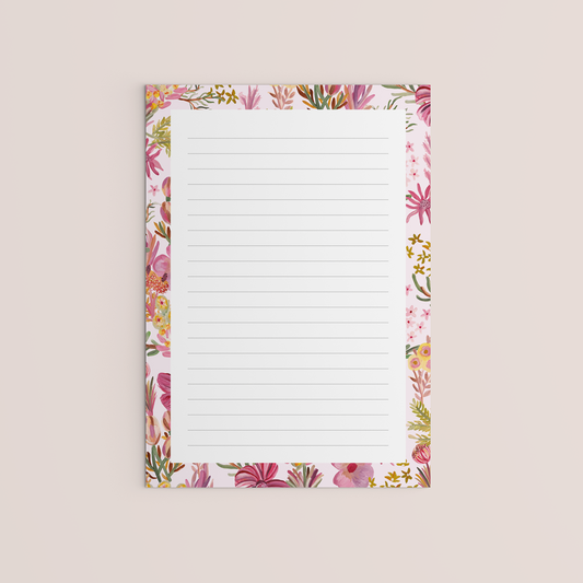 Notepad Blush and Bloom