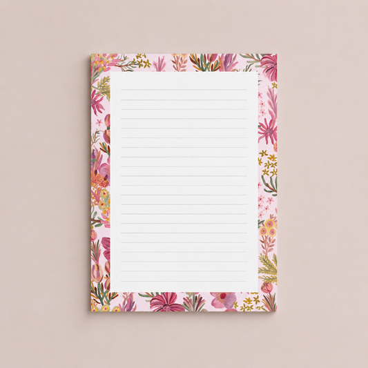 Notepad Blush and Bloom