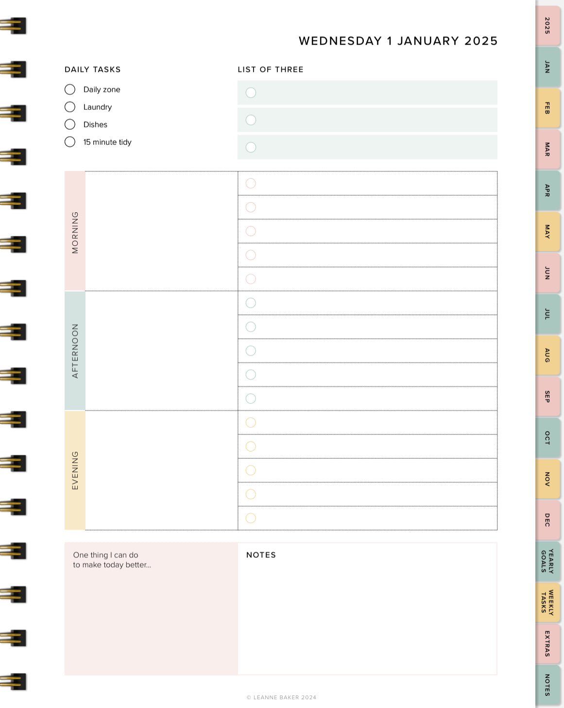 2025 Digital Planner
