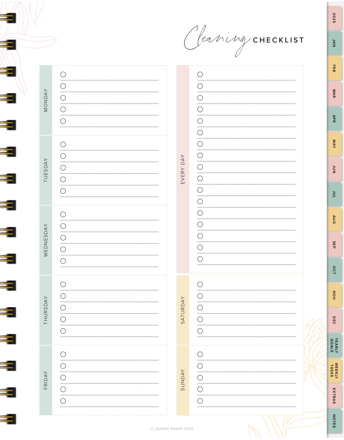 2025 Digital Planner