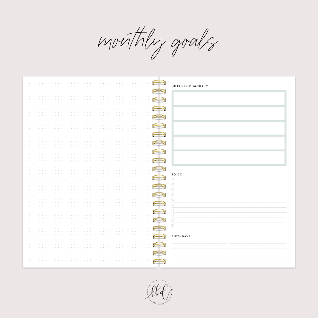 A4 WEEKLY FLORAL (PREORDER)