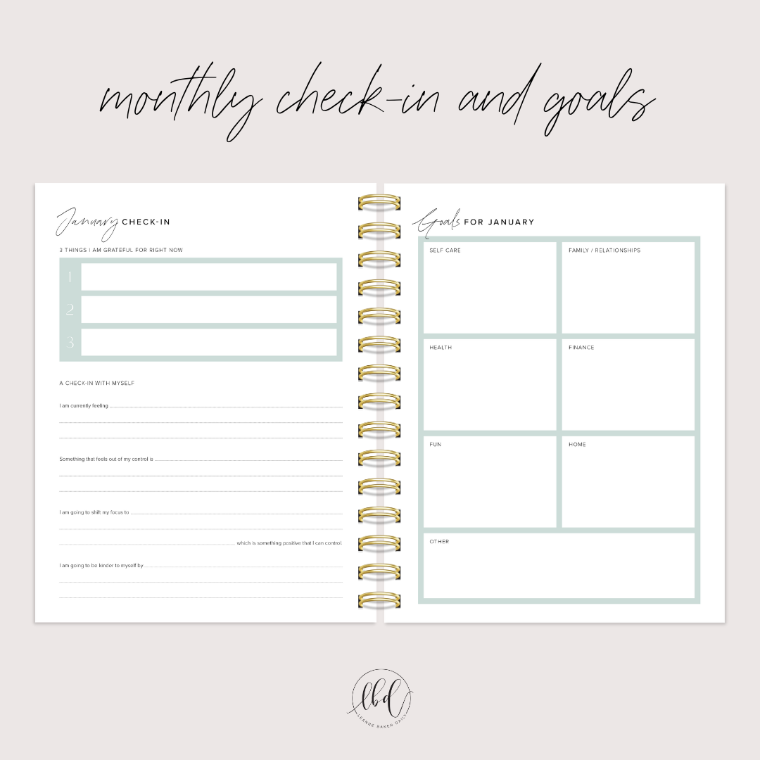 DAILY CREATE SPACE PLANNER - PINK (PREORDER)