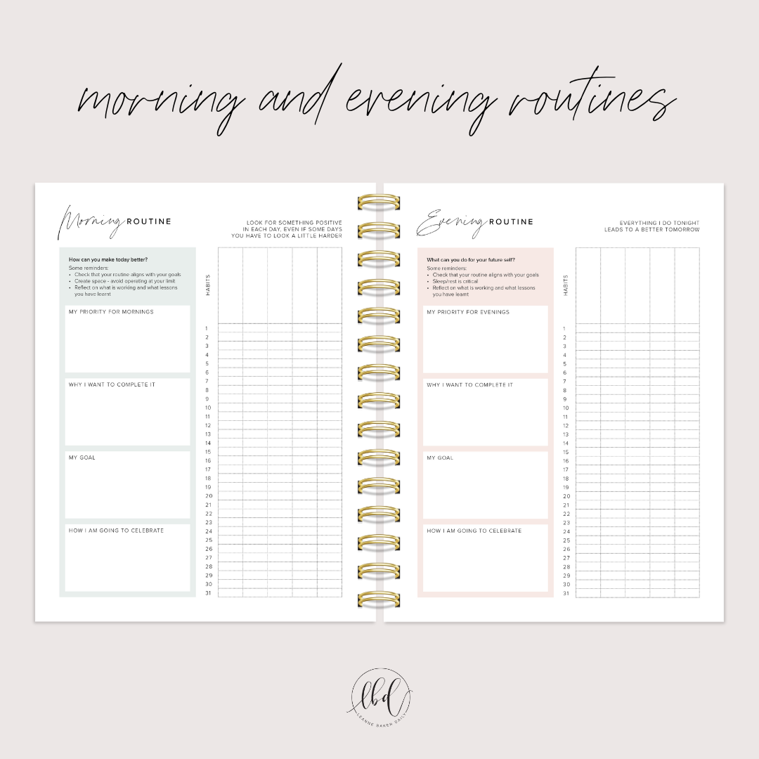 DAILY CREATE SPACE PLANNER - PINK (PREORDER)