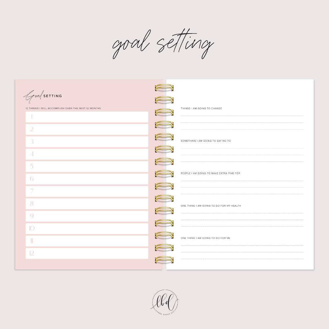 DAILY CREATE SPACE PLANNER - PINK (PREORDER)