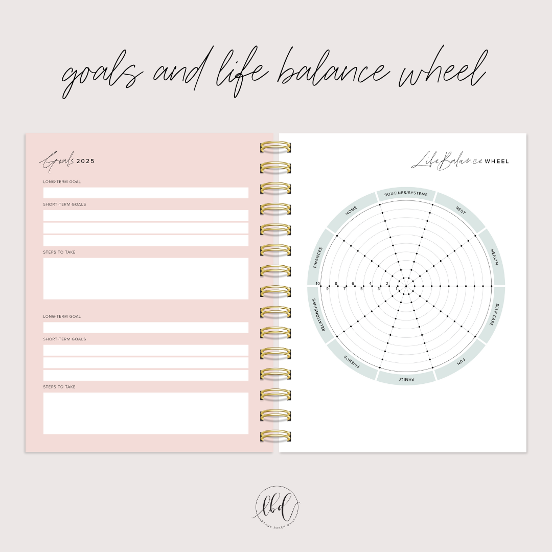 DAILY CREATE SPACE PLANNER - PINK (PREORDER)