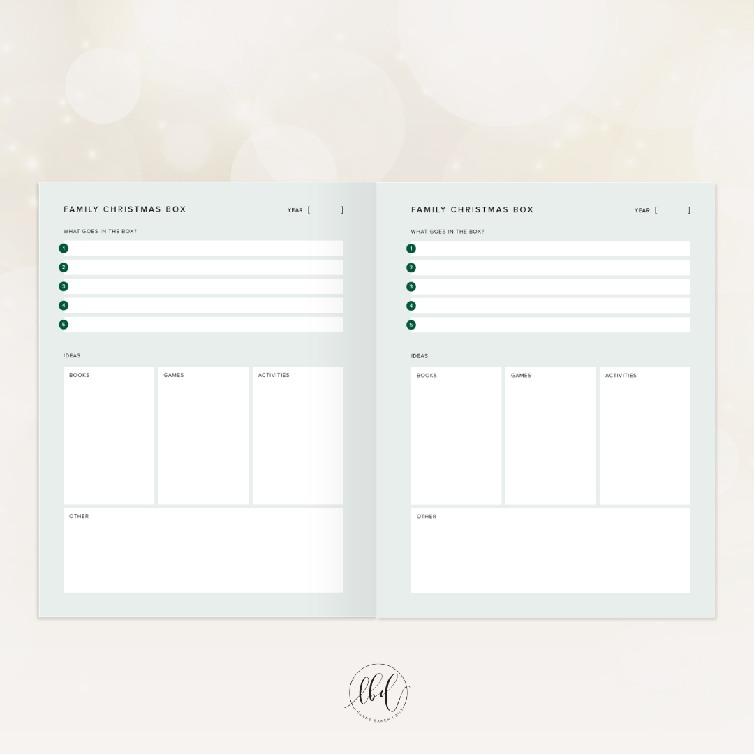 (Preorder) Christmas Planner - Classic