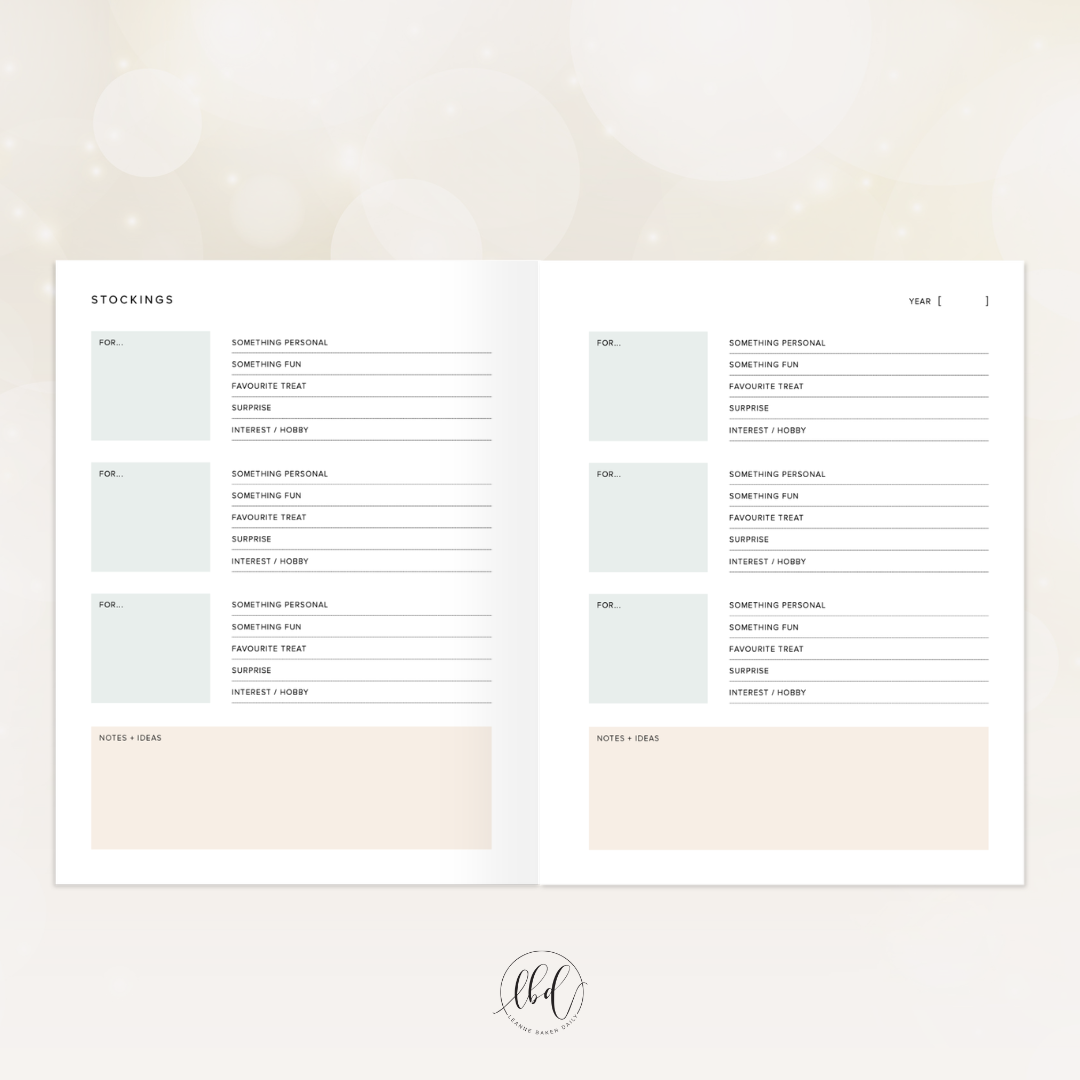 (Preorder) Christmas Planner - Classic